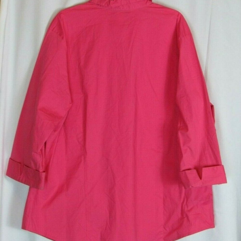 Real Comfort Pink Women's Blouse SZ 2XL